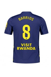 Fotbalové Dres Atletico Madrid Pablo Barrios #8 Venkovní Oblečení 2025-26 Krátký Rukáv